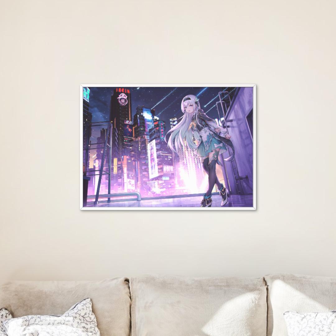 Honkai: Star Rail Firefly 27'' x 16.5'' Foiled Print