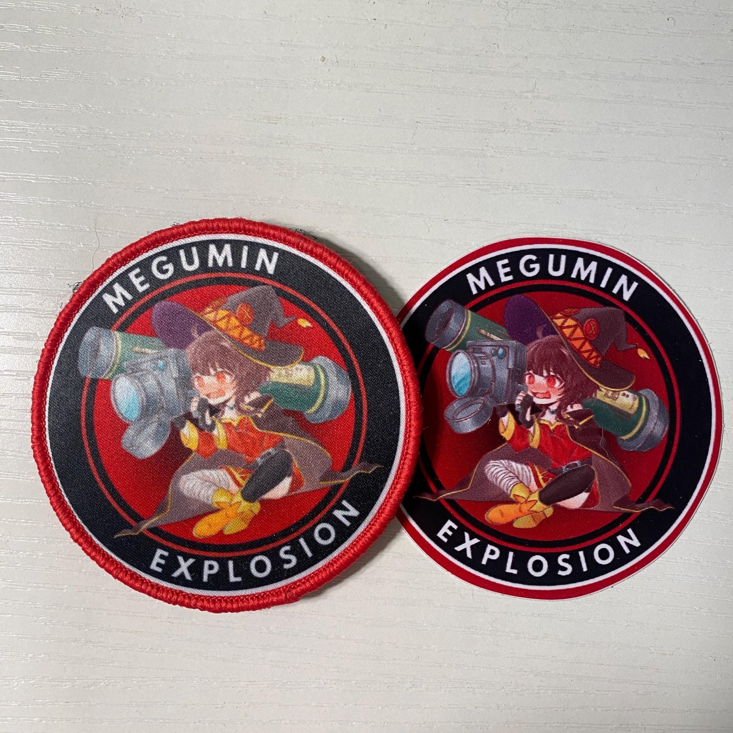 Megumin Javelin Launcher Custom Anime Stickers for Car / Laptop / Airsoft //Waterproof Anime Decal