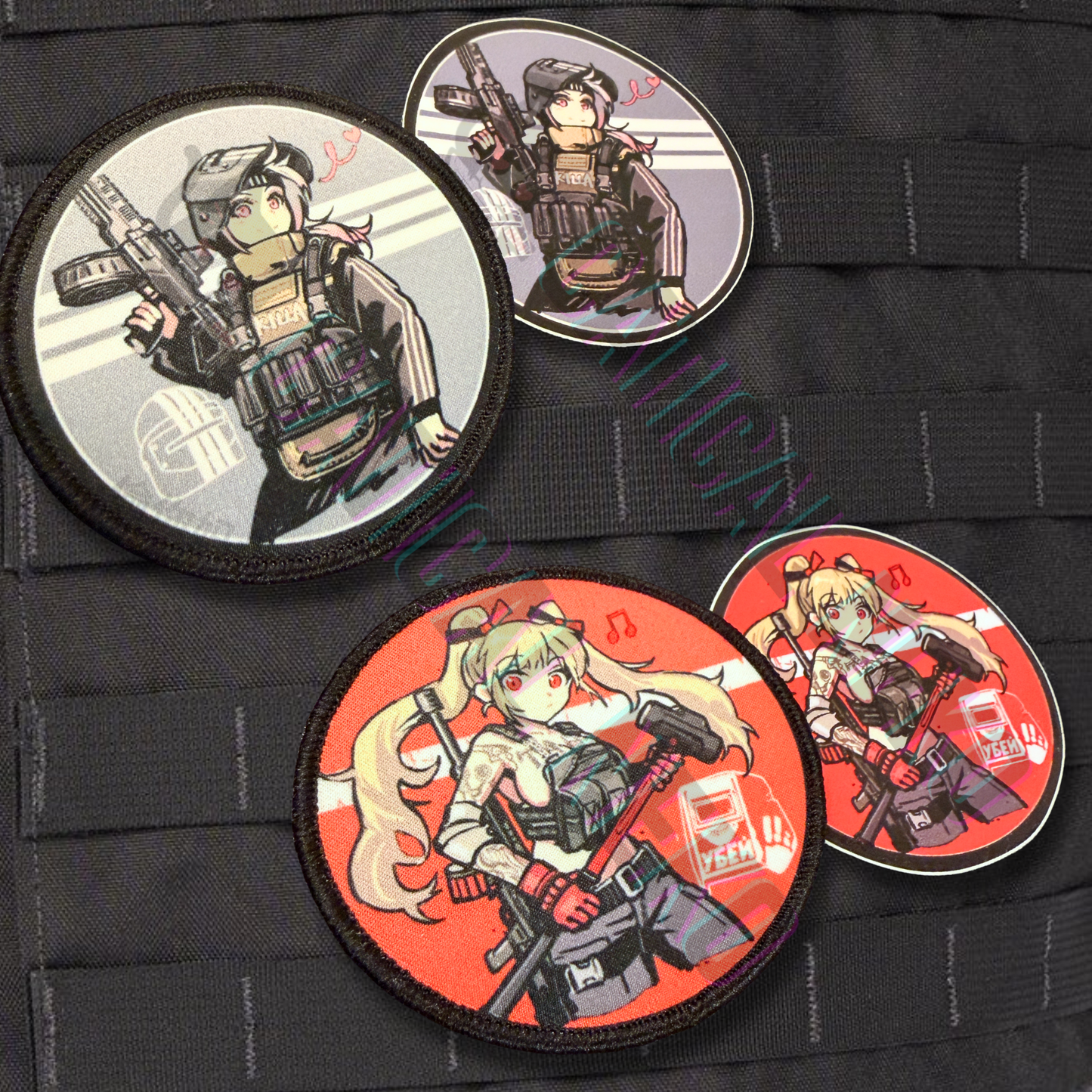 Anime Morale Patch - EFT - Tarkov Collection - Killa & Tagilla