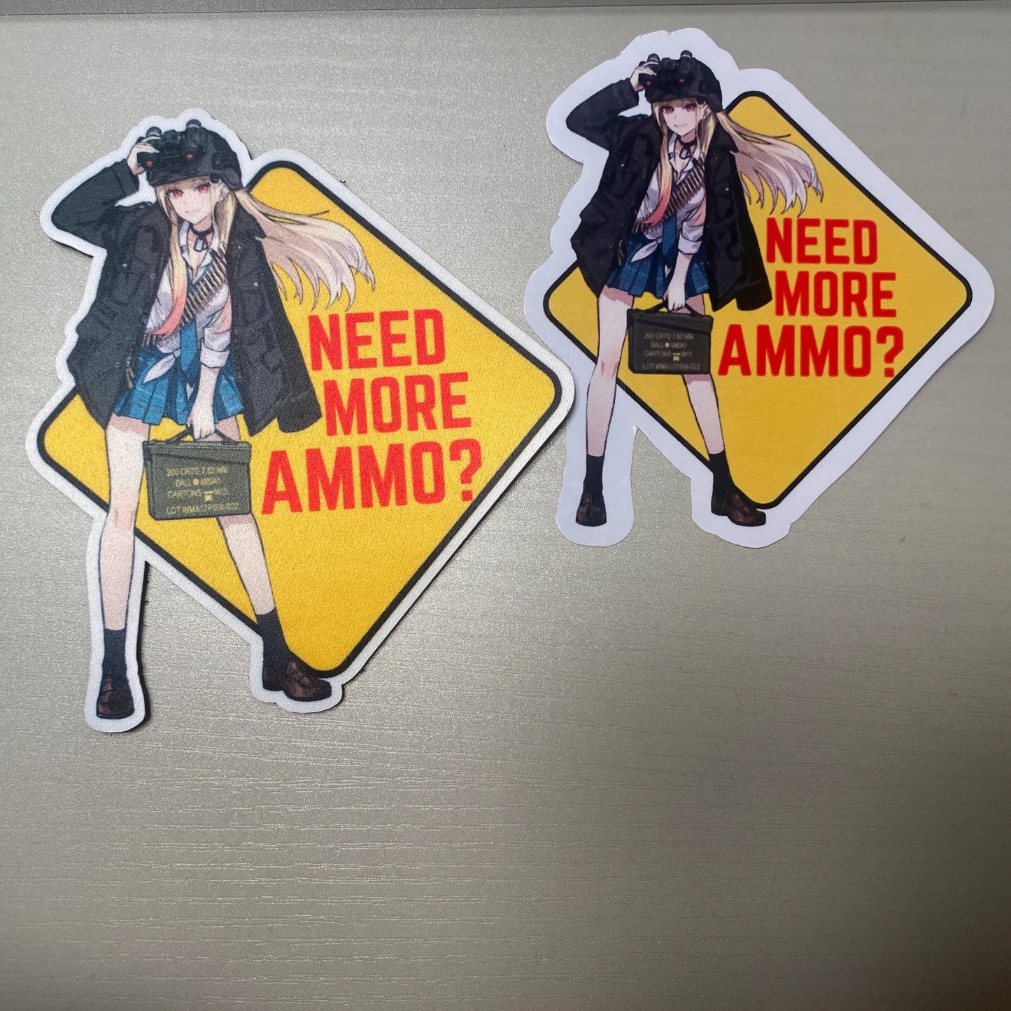 Custom Anime Stickers - Marin Kitagawa - Need More Ammo? - My Dress-Up Darling
