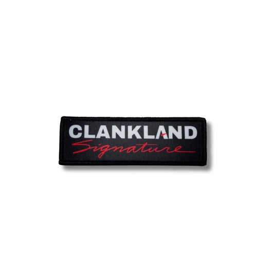 Custom Velcro Patch - Clankland Signature - Kirkland Parody - Costco