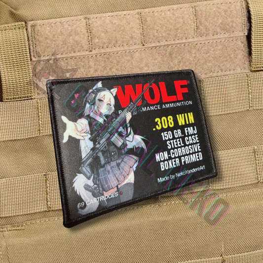 Anime Morale Patch - Wolf .308 WIN