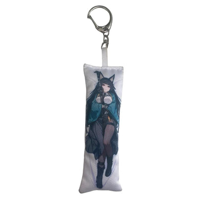 Mini Miyabi Dakimakura Keychain: Zenless Zone Zero Body Pillow Charm