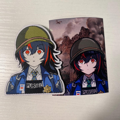 Zenless Zone Zero Zhu Yuan Sticker - PTSD Meme - Waterproof Anime Decal