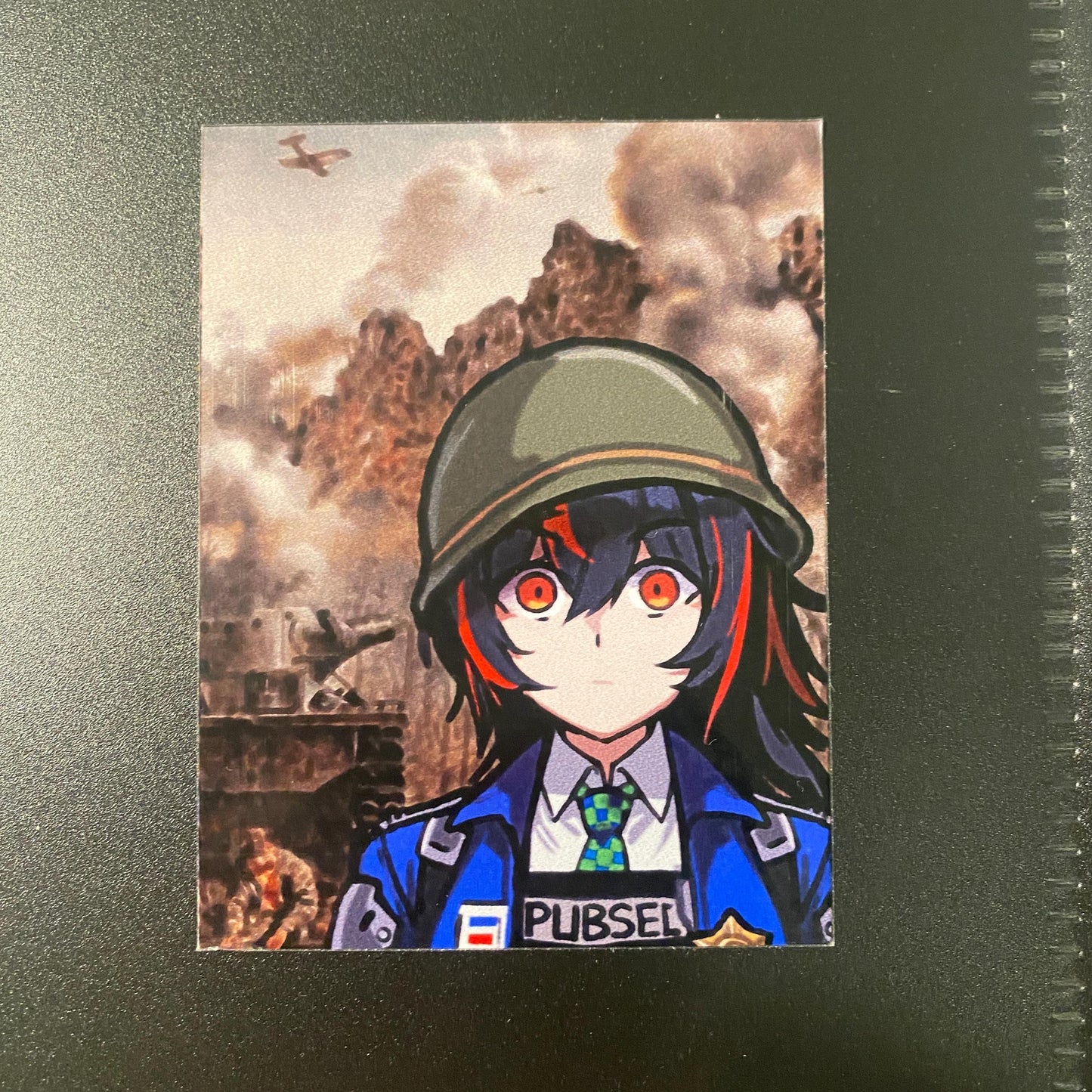 Zenless Zone Zero Zhu Yuan Sticker - PTSD Meme - Waterproof Anime Decal