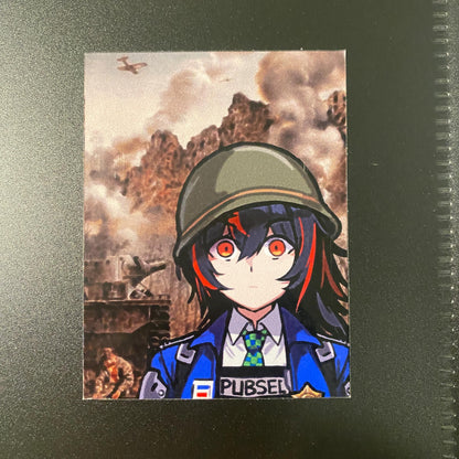 Zenless Zone Zero Zhu Yuan Sticker - PTSD Meme - Waterproof Anime Decal
