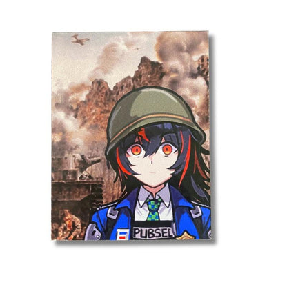 Zenless Zone Zero Zhu Yuan Sticker - PTSD Meme - Waterproof Anime Decal