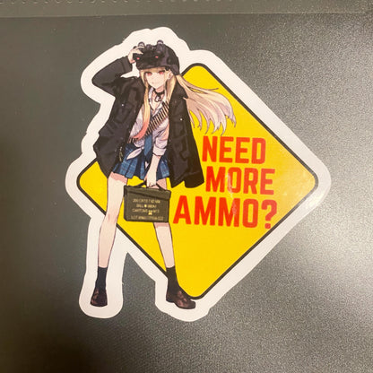 Custom Anime Stickers - Marin Kitagawa - Need More Ammo? - My Dress-Up Darling