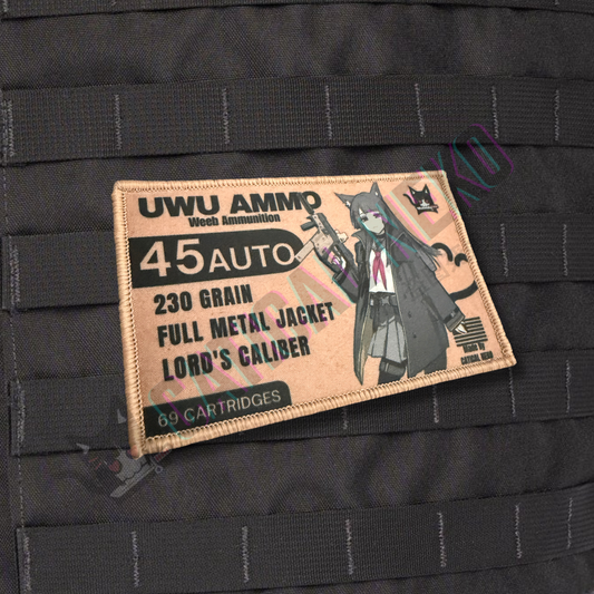 Anime Morale Patch - Ammo Series - .45 ACP - UWU Ammo