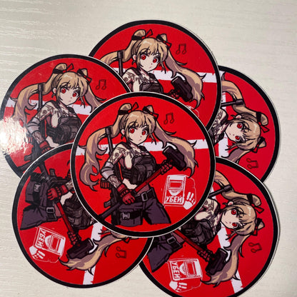 Killa & Tagilla - EFT Anime Sticker - Waterproof Sticker