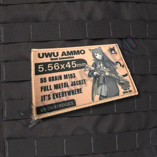 Anime Morale Patch - Ammo Series - 5.56x45 mm - UWU Ammo