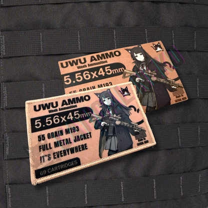 Anime Morale Patch - Ammo Series - 5.56x45 mm - UWU Ammo
