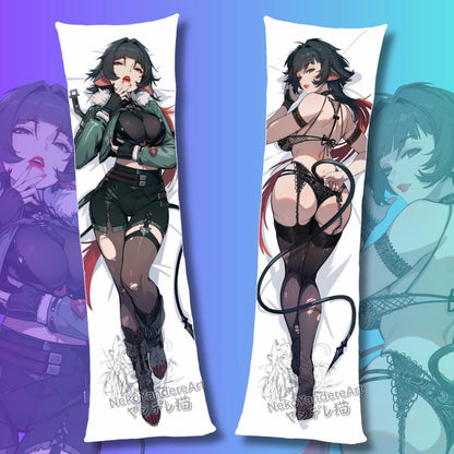 Jane Doe Dakimakura Body Pillow: Zenless Zone Zero 2-Way Tricot Case
