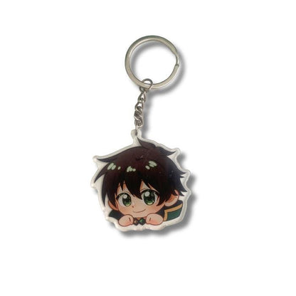 Anime Acrylic Keychain Charms - Konosuba Collection - Megumin - Aqua - Darkness - Kazuma