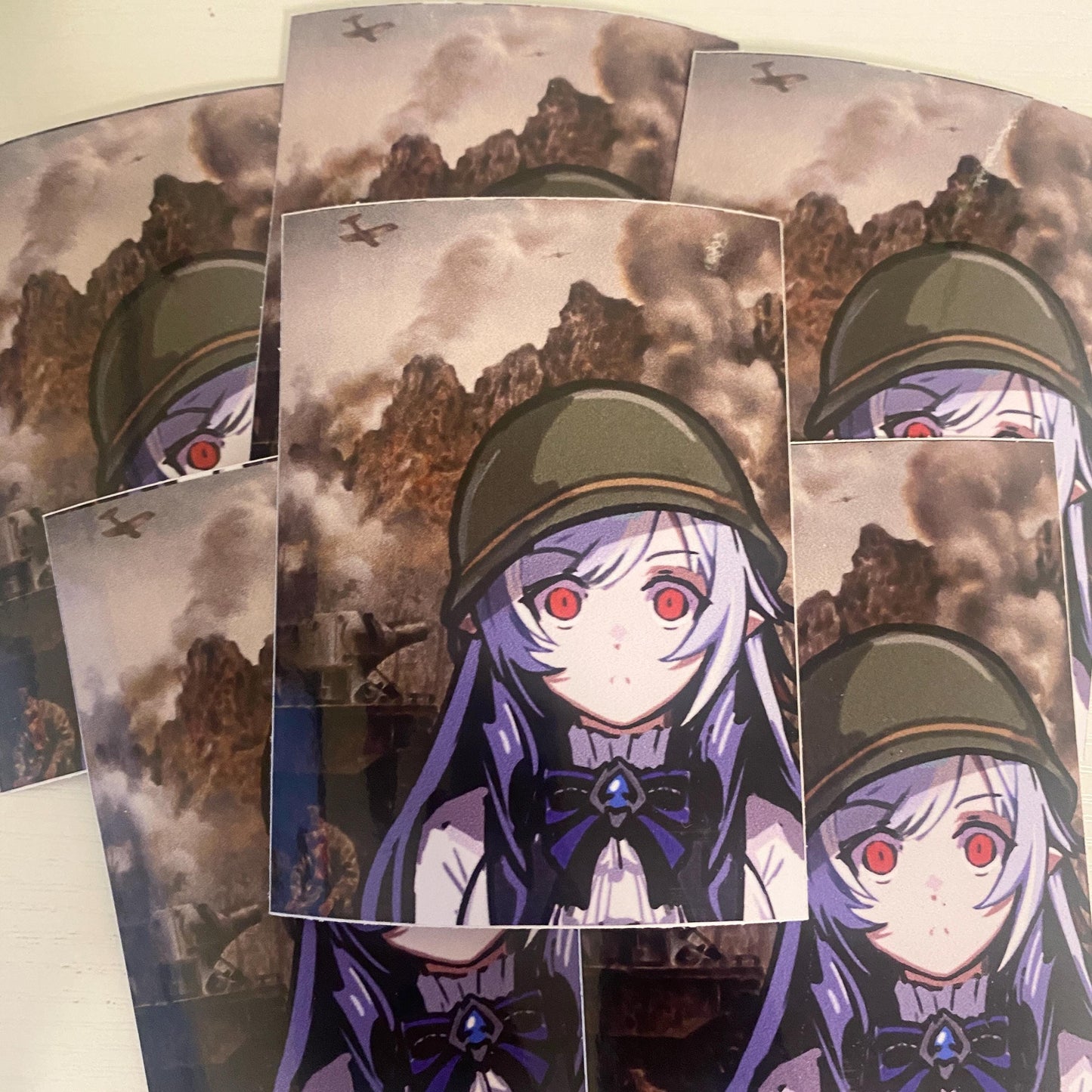 Zenless Zone Zero Vivian Sticker - PTSD Meme - Waterproof Anime Decal