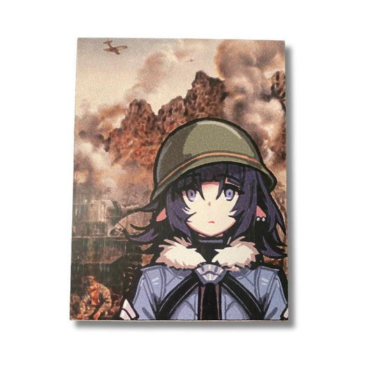 Zenless Zone Zero Jane Doe Sticker - PTSD Meme - Waterproof Anime Decal