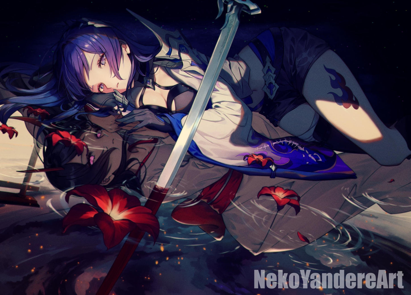 Honkai: Star Rail Acheron 27'' x 19.5'' Print