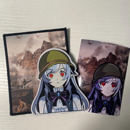 Zenless Zone Zero Vivian Sticker - PTSD Meme - Waterproof Anime Decal