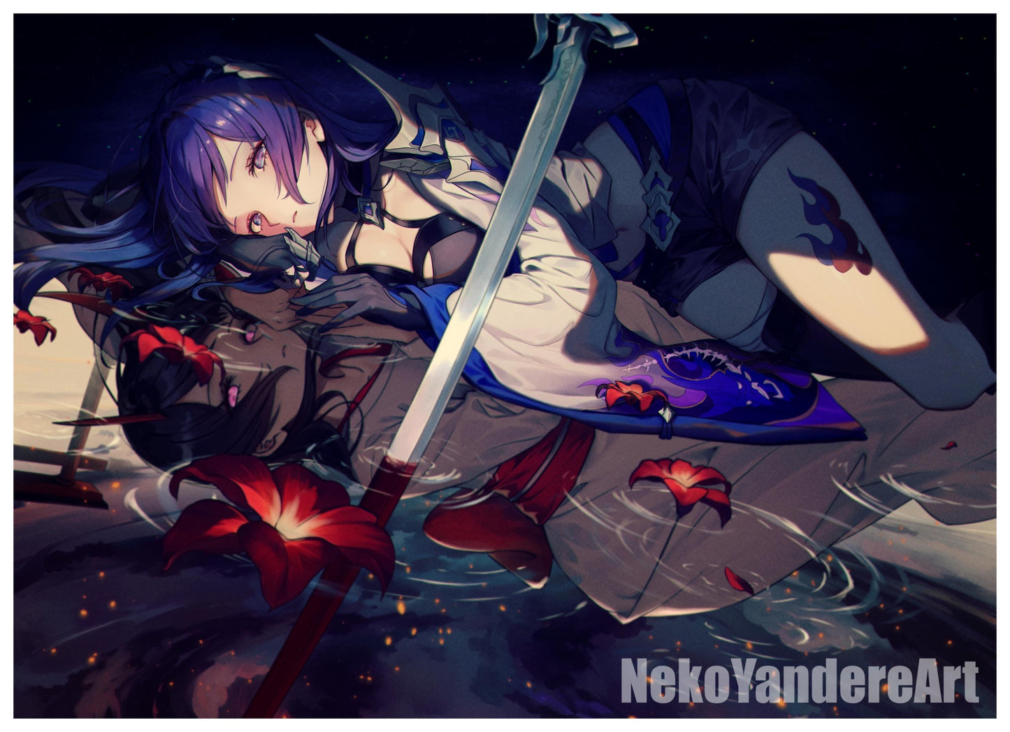 Honkai: Star Rail Acheron 27'' x 19.5'' Print