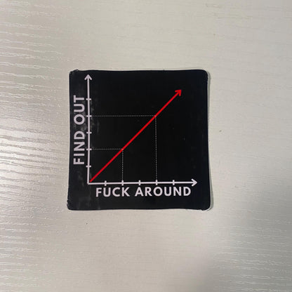 Custom Stickers - F*ck Around and Find Out - FAFO