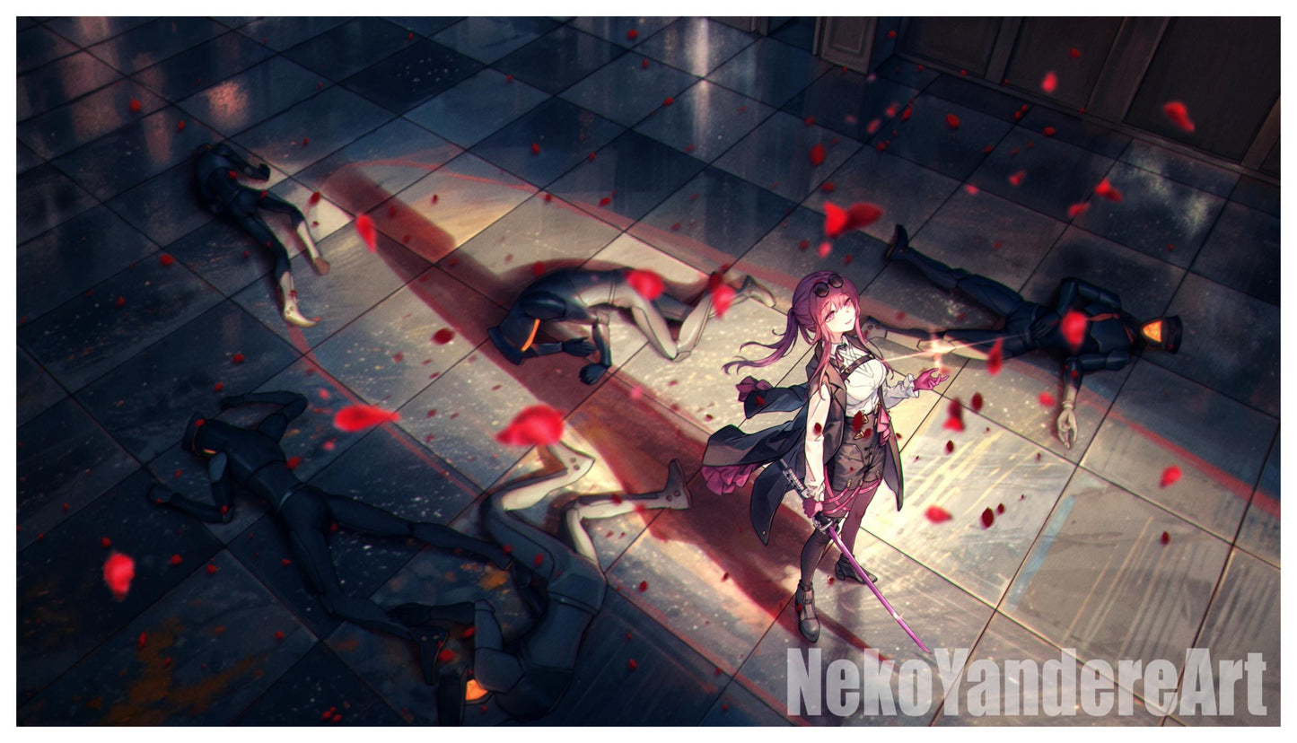 Honkai: Star Rail Kafka 27'' x 15.5'' Print