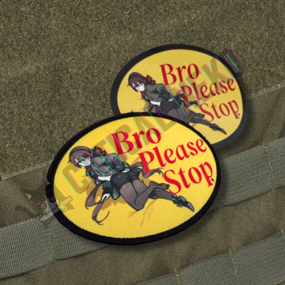 Anime Morale Patch - Bro Please Stop - Bass Pro Shops