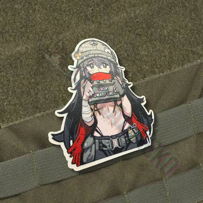 Anime Morale Patch - Front Towards Enemy - Claymore - Vietnam War