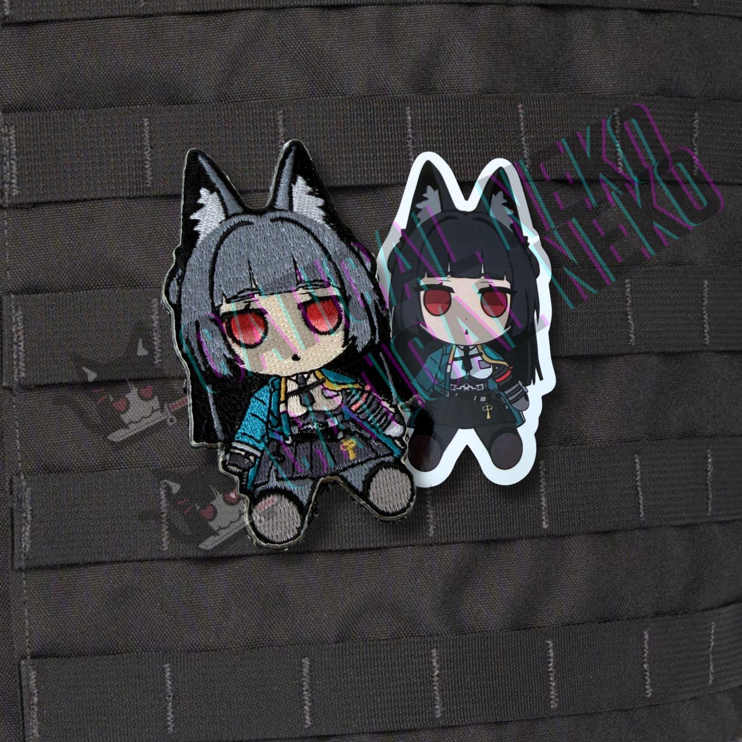 Anime Morale Patch - Zenless Zone Zero Plush Embroidery Patches - Series 1