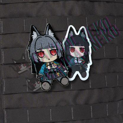 Anime Morale Patch - Zenless Zone Zero Plush Embroidery Patches - Series 1