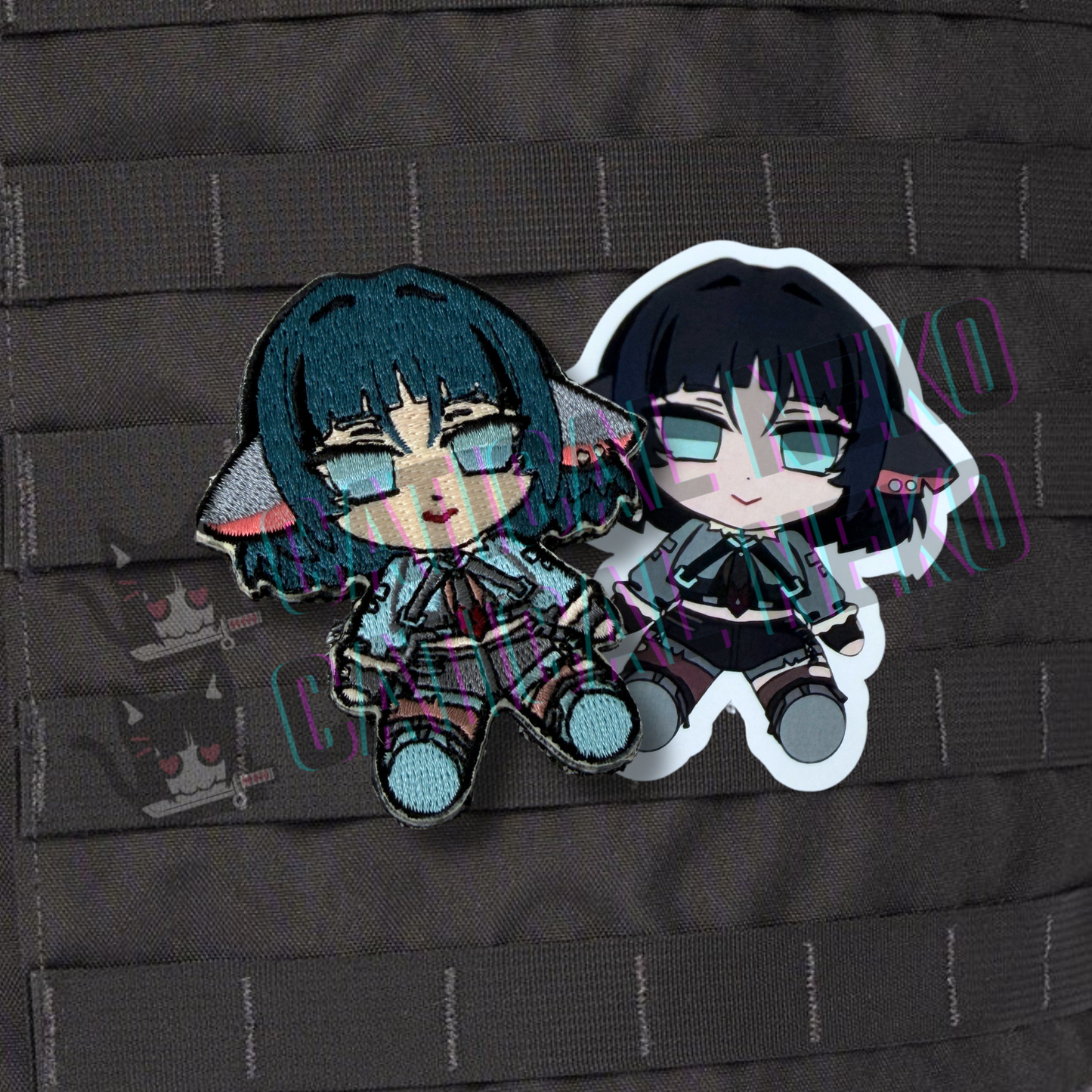 Anime Morale Patch - Zenless Zone Zero Plush Embroidery Patches - Series 1