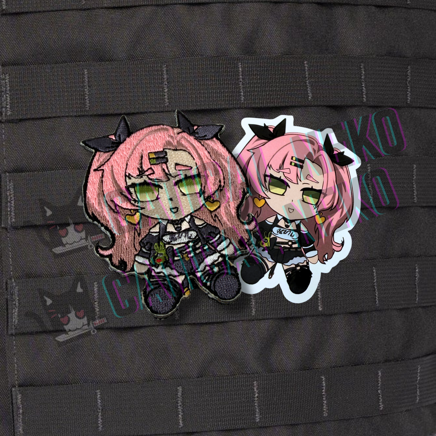 Anime Morale Patch - Zenless Zone Zero Plush Embroidery Patches - Series 1