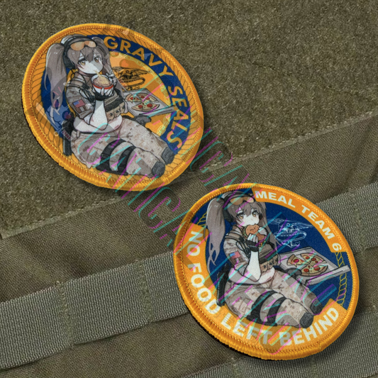 Anime Morale Patch - Gravy Seals & Meal Team 6