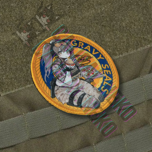 Anime Morale Patch - Gravy Seals & Meal Team 6