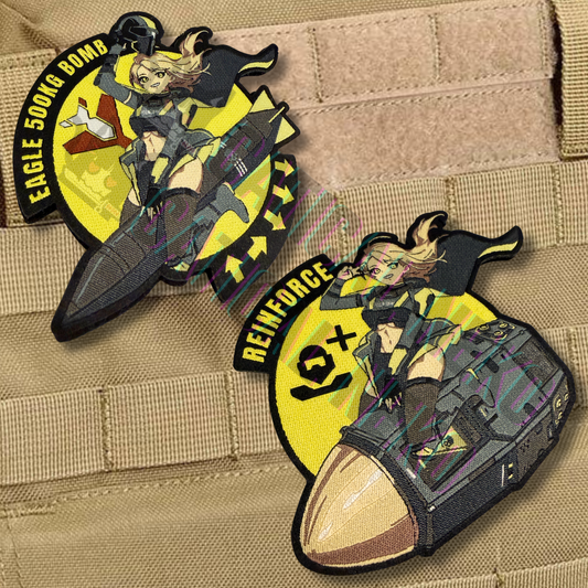 Anime Morale Patch - Helldivers 2 - Eagle 500KG Bomb & Reinforce