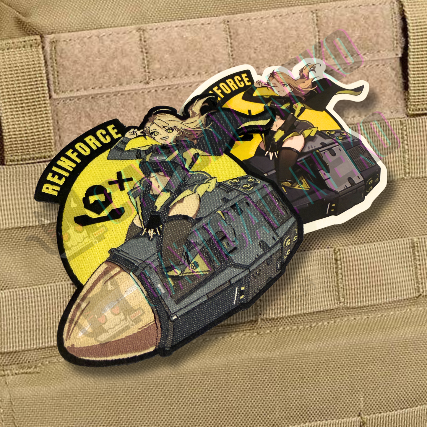 Anime Morale Patch - Eagle 500KG Bomb & Reinforce