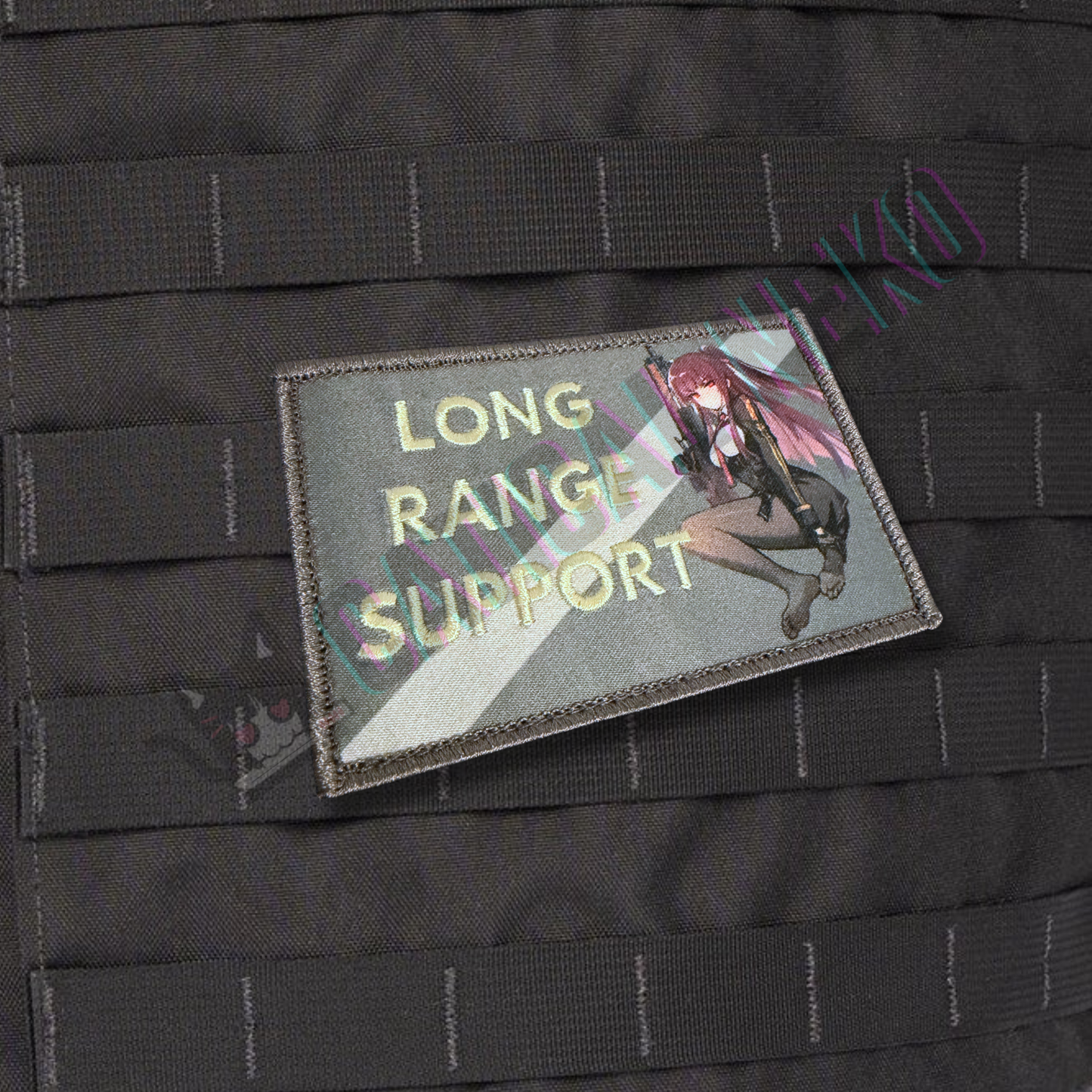 Anime Morale Patch - Long Range Support - WA2000 - Girls' Frontline