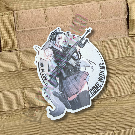 Anime Morale Patch - MK 14 EBR - Come With Me