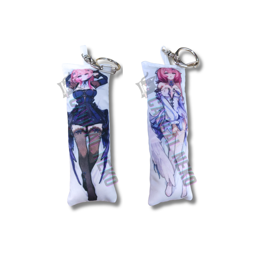 Mini Remielle Dakimakura Keychain: Zenless Zone Zero Body Pillow Charm