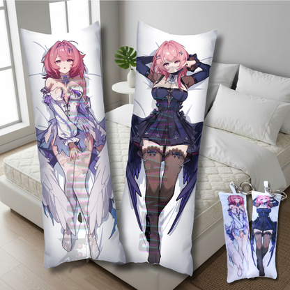 Mini Remielle Dakimakura Keychain: Zenless Zone Zero Body Pillow Charm