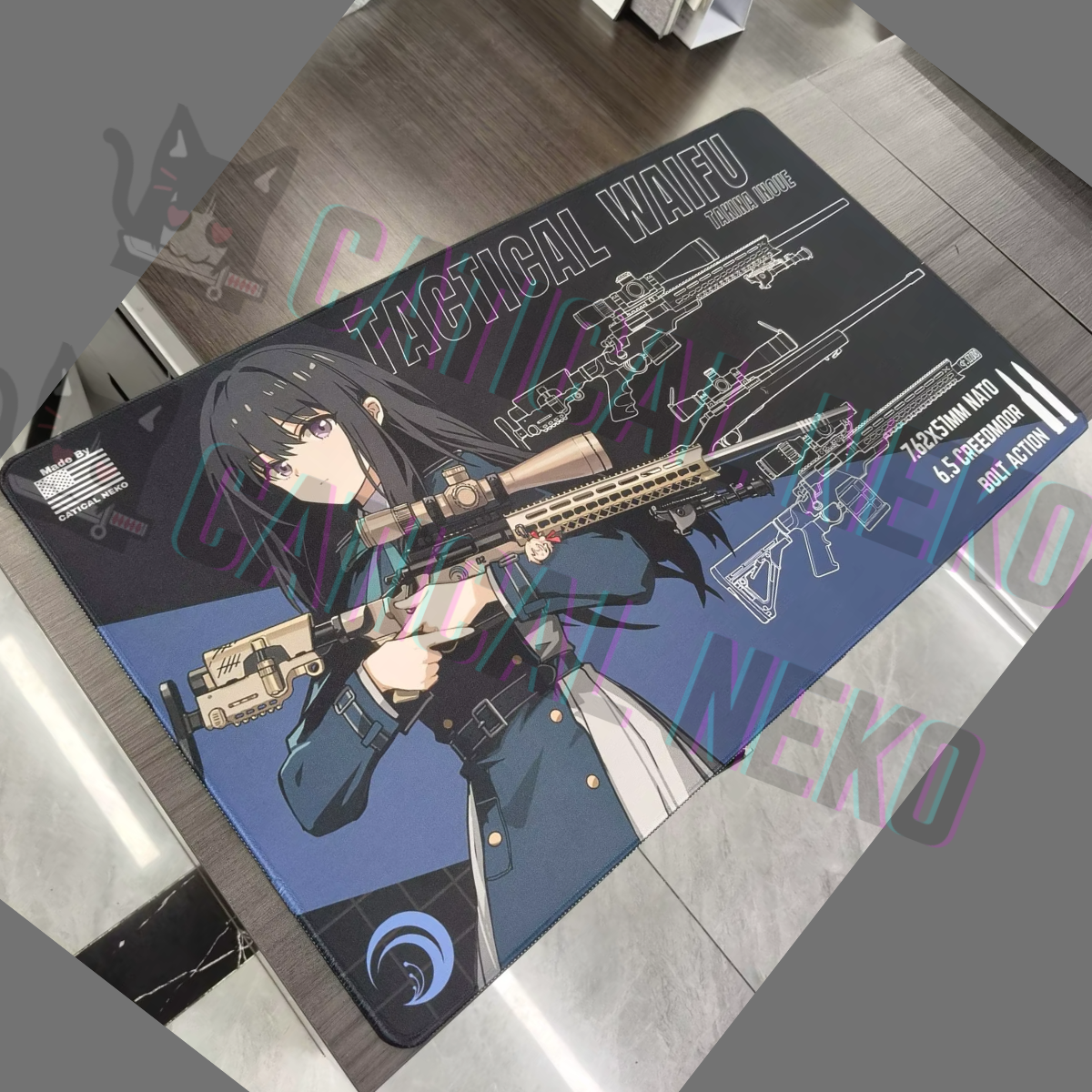 Anime Desk Mat - Tactical Waifu - Takina