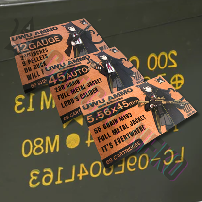 UWU Ammo Custom Anime Decal