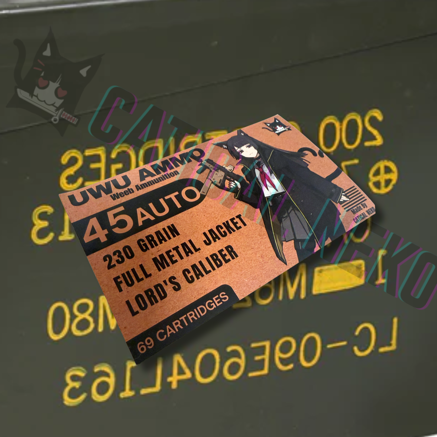 UWU Ammo Custom Anime Decal