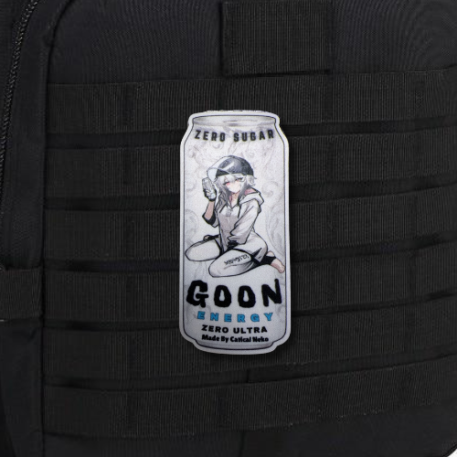 Anime Velcro Patch - Goon Soda - Helmet Version