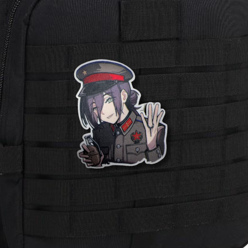 Anime Velcro Patch - Reze - Soviet Version