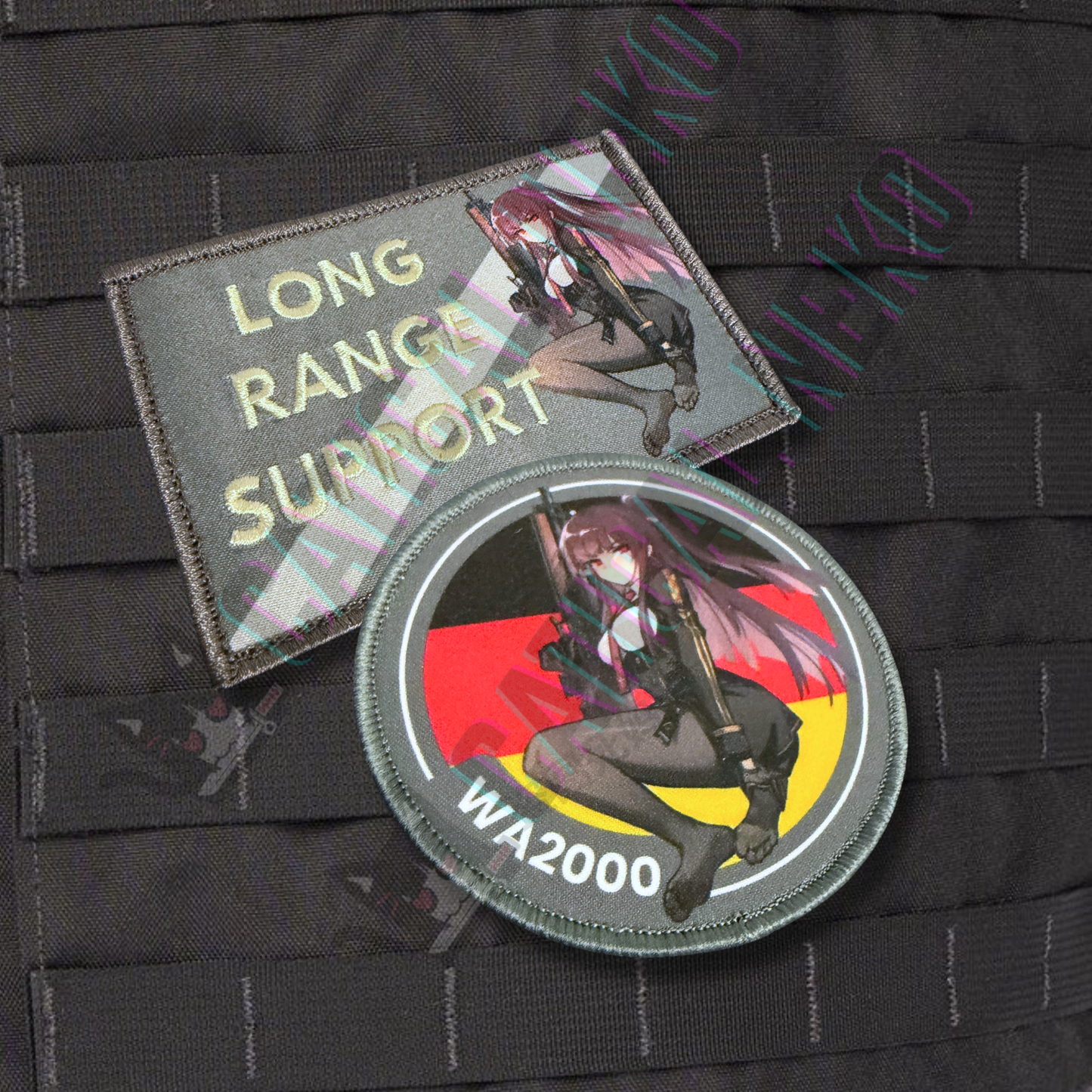 Anime Morale Patch - Long Range Support - WA2000 - Girls' Frontline