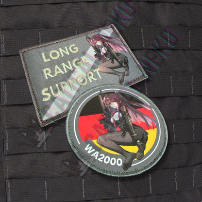 Anime Morale Patch - Long Range Support - WA2000 - Girls' Frontline