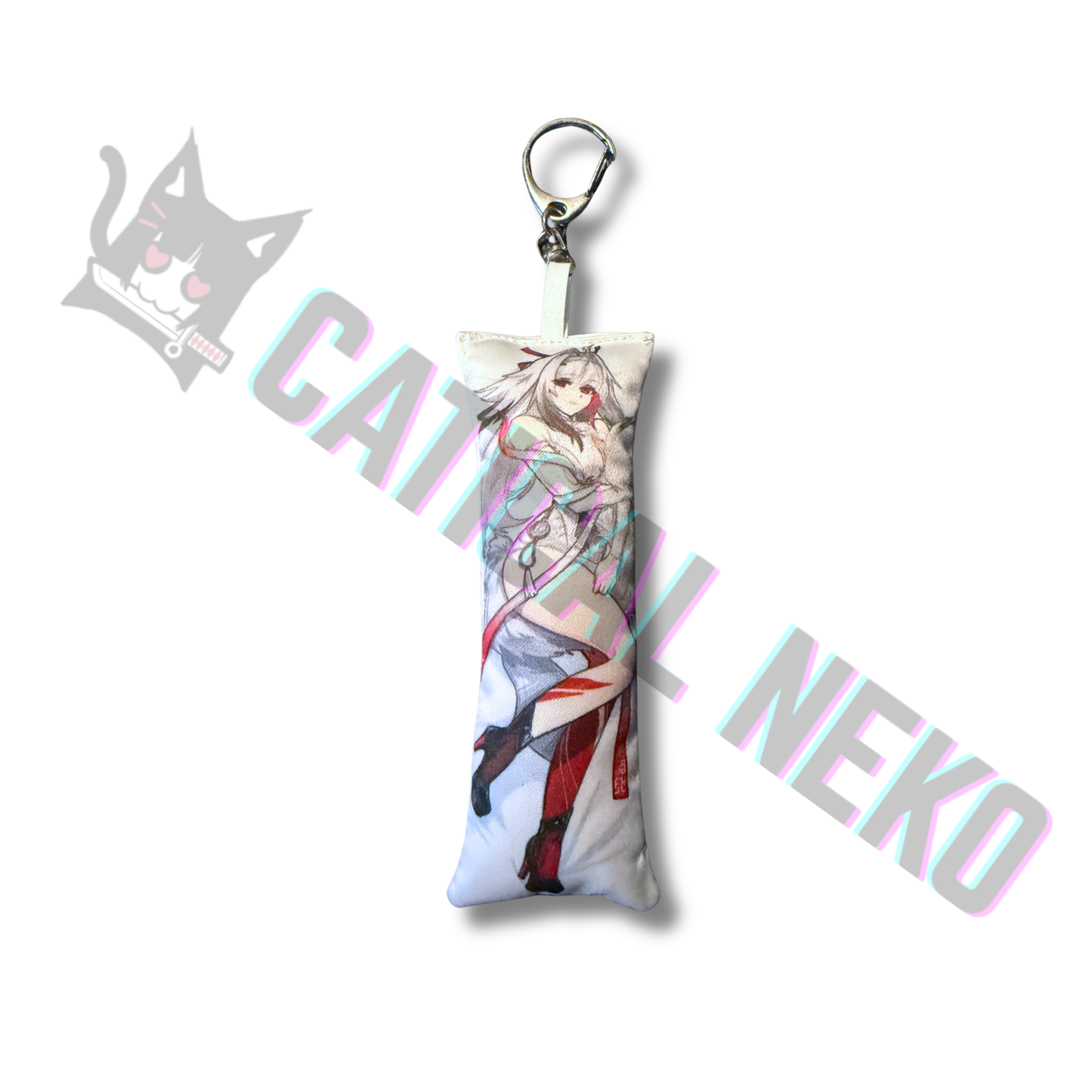 Mini Ye Shunguang Dakimakura Keychain: Zenless Zone Zero Body Pillow Charm