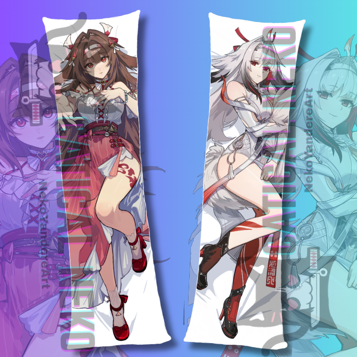 Ye Shunguang Dakimakura Body Pillow: Zenless Zone Zero 2-Way Tricot Case