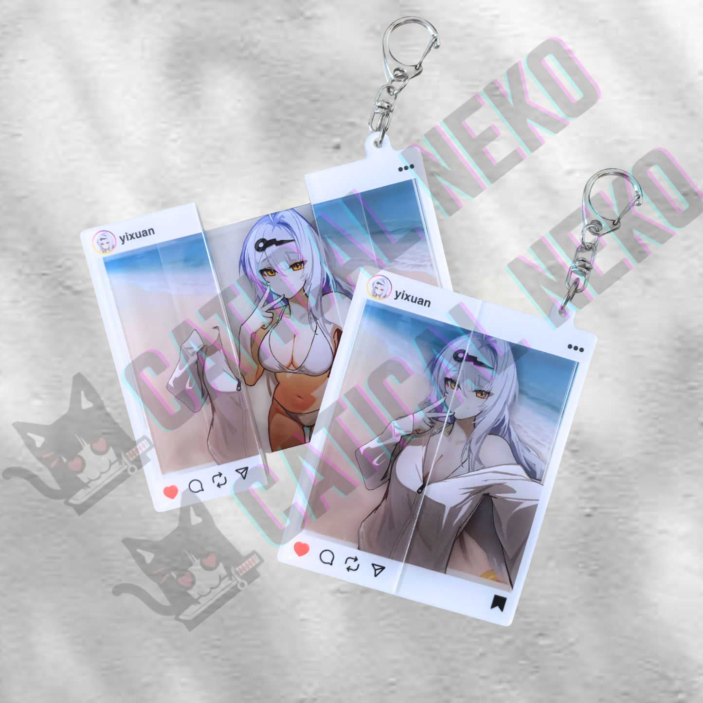 Zenless Zone Zero Interactive Pull-Open Acrylic Charm - Series 1