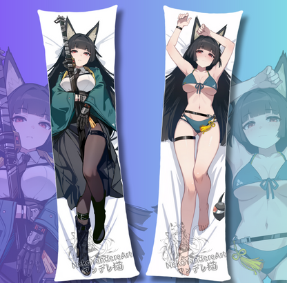 Miyabi Dakimakura Body Pillow: Zenless Zone Zero 2-Way Tricot Case